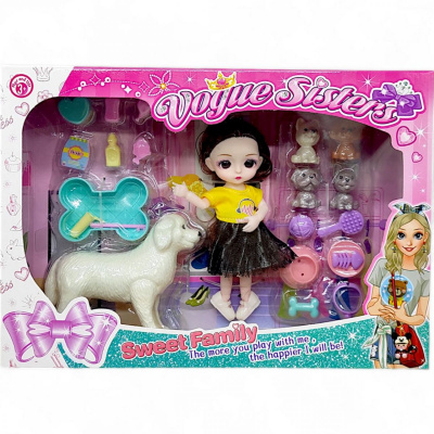 Лялька з аксесуарами (14 см), декоративні елементи, фігурки MIC DSJ299-T