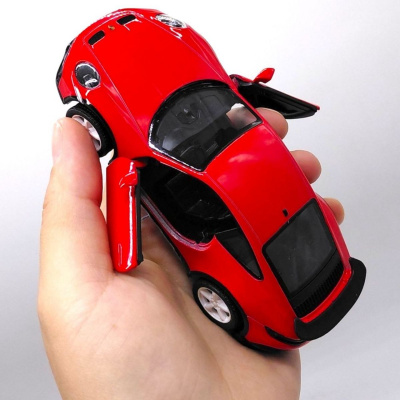 Машинка металева PORSCHE 911 Rallye (САЛАТОВИЙ) Kinsmart KT5467W