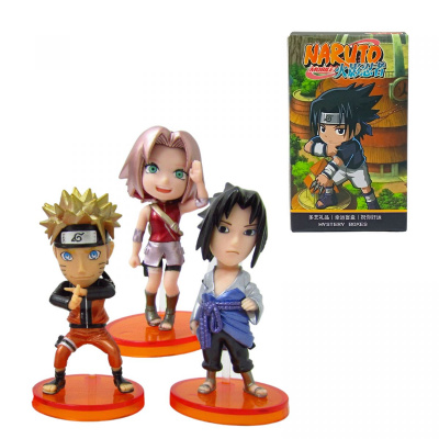 Герої Аніме. Наруто / Naruto ЦІНА ЗА 1 ШТ, (6шт у дисплей боксі) MIC LZDH034
