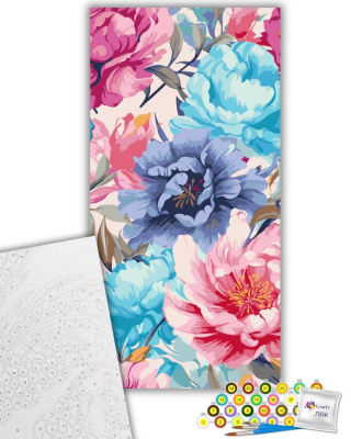 Картина по номерах Кольорова весна 40х80 см Art Craft 13069-AC