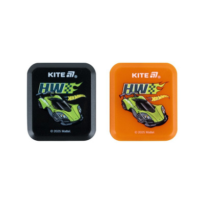Точилка з контейнером прямокутна HW Kite HW25-116