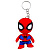 3D Брелоки SPIDER MAN Marvel / ЛЮДИНА-ПАВУК Марвел ГОЛОВАСТИК, Keychain, 3D друк OYTOY 04003100