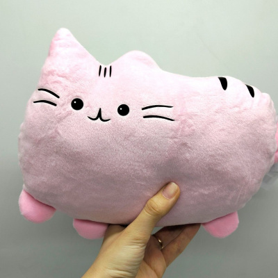 М’яка іграшка Кіт-Пушин, довжина 25см (РОЖЕВИЙ) cool toys П26842