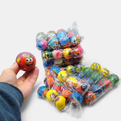 Мʼячик мʼякий Мультфільми, 5,5 см, 12 штук MIC MS-23-1278