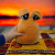 Мʼяка іграшка Інопланетянин Pou (Поу), 30 см (рудий) Nikopol 0348