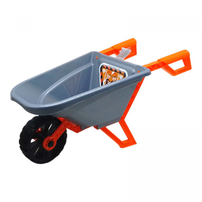 Дитяча тачка, пластикова, 58 см (сіра) Maximus 5514