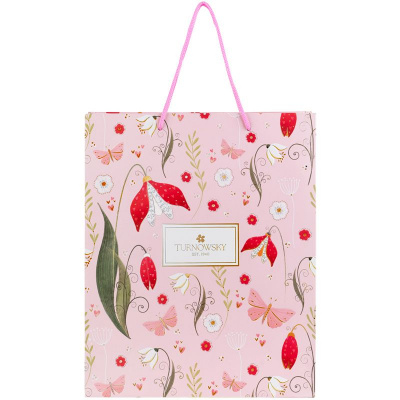 Пакет паперовий подарунковий, 26х32см, TR, Secret Garden 1 Axent 8502-34-A-TR