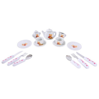Дитячий набір посуду Tea set 868-E6-4 порцеляна, 17 предметів