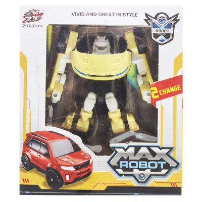 Трансформер Max Robot, жовтий Ziyu Toys L015-35