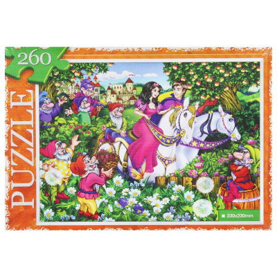 Пазли Білосніжка, 260 елементів Dankotoys С260-13-09