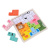 Деревянная логическая игра Animal Tetris C9405 с заданиями, 11 фигурок животных