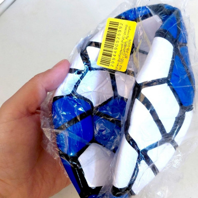 Мʼяч футбольний PVC розмір №2 100 г (ЖОВТИЙ) MIC BT-FB-0326