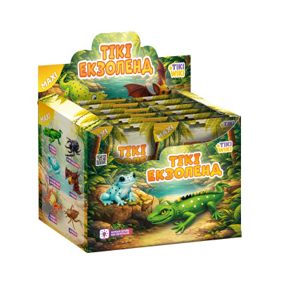 Стретч-іграшка у вигляді тварини TIKI WIKI серії Maxi — ТІКІ ЕКЗОЛЕНД Tiki Wiki SQ144
