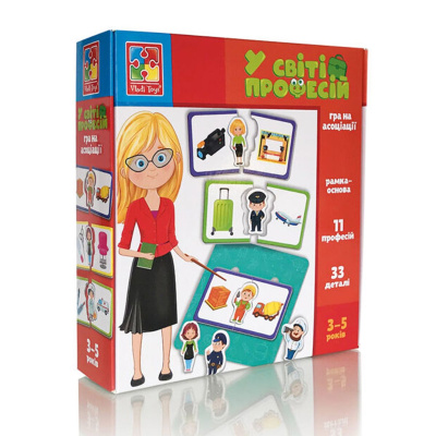Міні Розвивашка У світі професій Vladi Toys VT1804-44