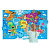 Плакат ігровий (Карта світу), великий формат MIC C73104