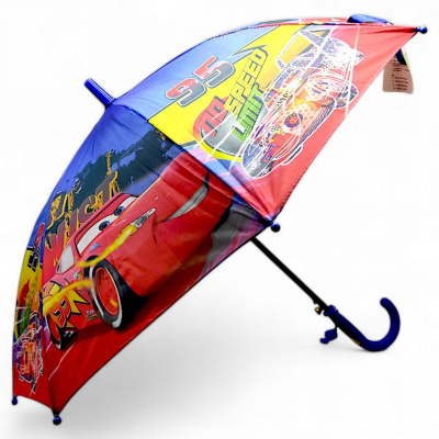 Парасолька дитяча Тачки, синя (70 см, d=80 см), вид 1 MIC д019/0