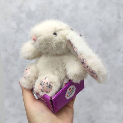 Мяка іграшка Plush and Co ЗАЙЧИК (ВИД 1) 16 см з вушками Plush and Co PLC25017