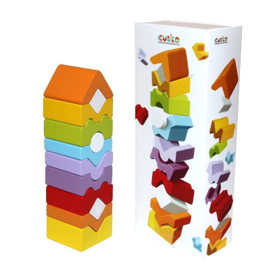Пірамідка дерев'яна Cubika 14996