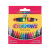 Набір дитячих воскових олівців "Crayons" 8496-12E 90 мм, 12 кольорів Набір дитячих воскових олівців "Crayons" 8496-12E 90 мм, 12 кольорів