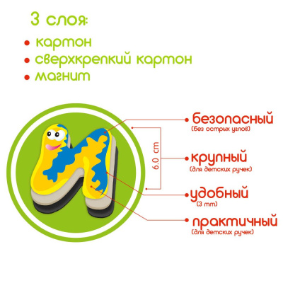 Набір магнітів Абетка MiC ML4031-36 EN