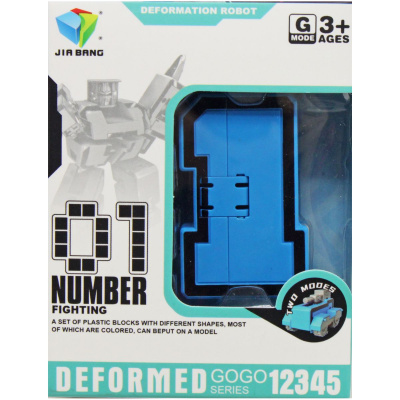 Трансформер-цифра Number Fighting: 1 MIC 788-72Y
