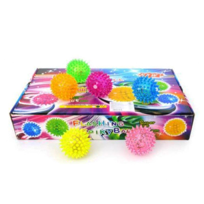 М'яч-їжачок з світ. ефект. (Коробка) 3388Р р.26,5х7 см. / 288 / MIC 3388P