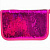 Пенал-книжка з паєтками (2 відділення) рожевий, мікс видів MIC 8015-1