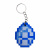 3D Брелоки MINECRAFT / МАЙНКРАФТ 2D DIAMOND / ДІАМАНТ KEYCHAIN, 3D друк OYTOY 01034100