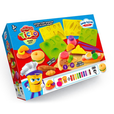 Набір для ліплення Master Do, Шеф-кухар (укр) Dankotoys TMD-17-04U