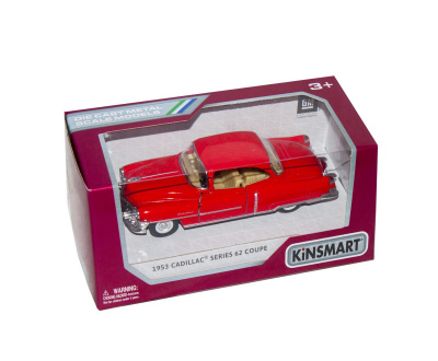 Машинка KINSMART Cadillac Series 62 (червона) Kinsmart KT5339W
