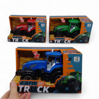 Трактор інерційний, звукові ефекти (зелений) JIA SHENG TOYS 0488-300C