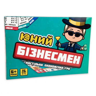 Настільна гра Юний Бізнесмен 30341 картки та тайли власності