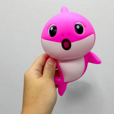 Набір іграшок для ванни Baby Shark (7 шт) (синій) Bibi Toys 760912BT