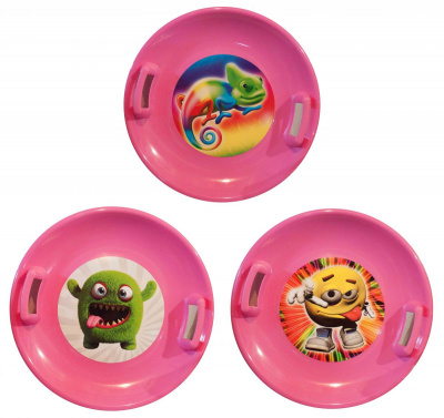 Санки-льодянка SNOW PLATE (рожеві) 60 см MARMAT 6111