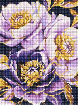 Алмазна мозаїка - Пурпурова чарівність ©art_selena_ua Ideyka AMO20574