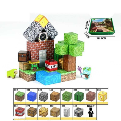 Конструктор магнітний Майнкрафт/Minecraft, 50 дет MIC LZCK052