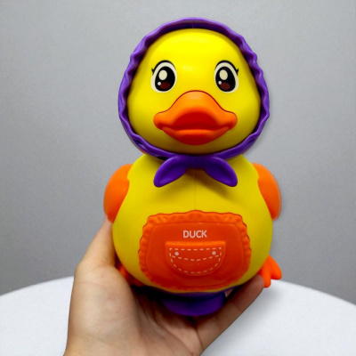 Музична КАЧЕЧКА Несушка Щебетушка  в коробці Wtoys 32772