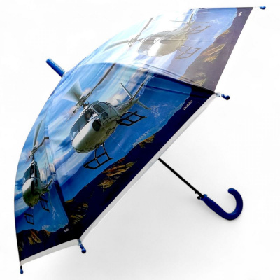 Парасолька, довжина - 67 см; діаметр купола -  (БЛАКИТНА) MIC д6001/0