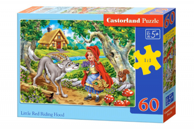 Пазли Червона Шапочка, 60 елементів Castorland В-066117