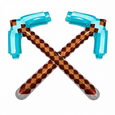 Надувна іграшка Minecraft Кирка (БЛАКИТНА), 1 шт МІС DN2603