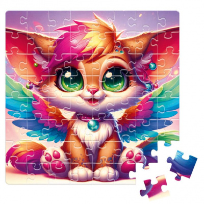 Пазли De.tail. Крилате лисеня 64 деталі Vladi Toys DT1234-03