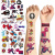 Набір тимчасових тату "Людина-павук" Fresh Tattoo Spiderman-tattoo-mini-set-1-10, 10 штук, розмір 12 х 7 см