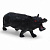 Фігурка ігрова Дикі тварини (Гонконг), бегемот (23 см) MIC 78(617)