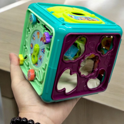 Музичний куб Жабенятко, (укр) вид 1 Wtoys 92180