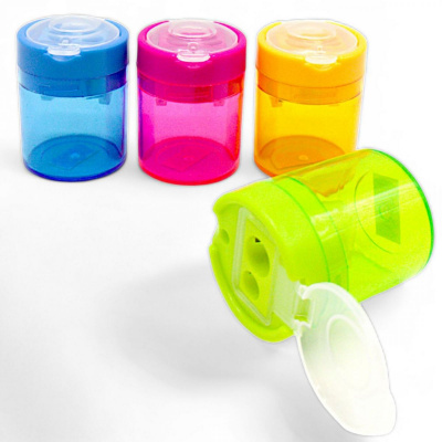 Стругачка з контейнером, мікс кольорів MIC C62011