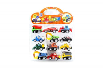 Набір машинок Транспорт, 12 штук YI DA TOYS 278-2
