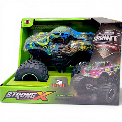 Машина інерційна STRONG RACERS (СИНІЙ) xhx toys 111-19