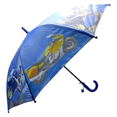 Дитяча парасолька МОТОЦИКЛ (СИНІЙ) MIC д00141/0