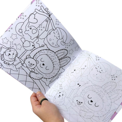 Розмальовка 200х200 мм., 8 аркушів. Скоба Art studio of Happiness 25253
