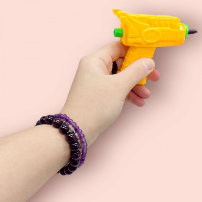 Гра пістолет-запускалка + 2 диска, мікс видів MIC 0665